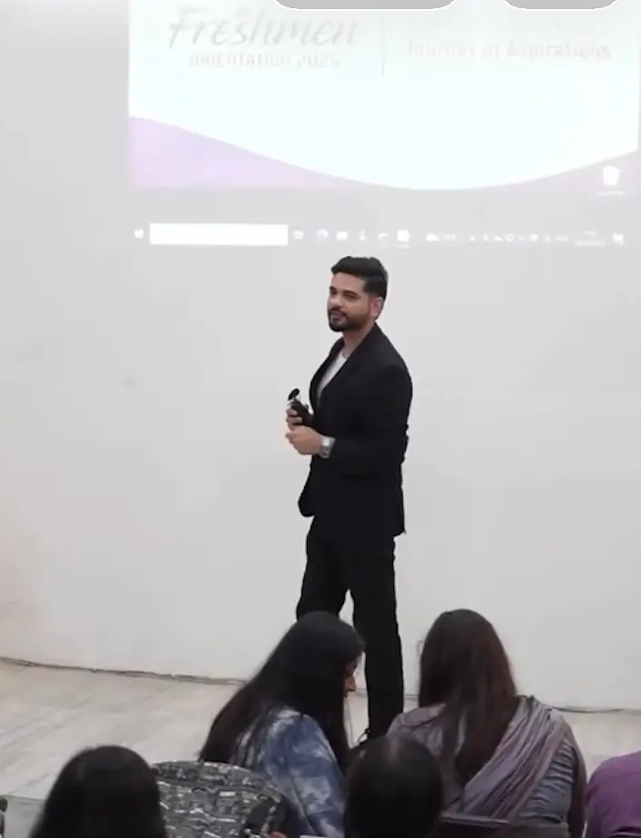 Freshmen orientation at Chandigarh University