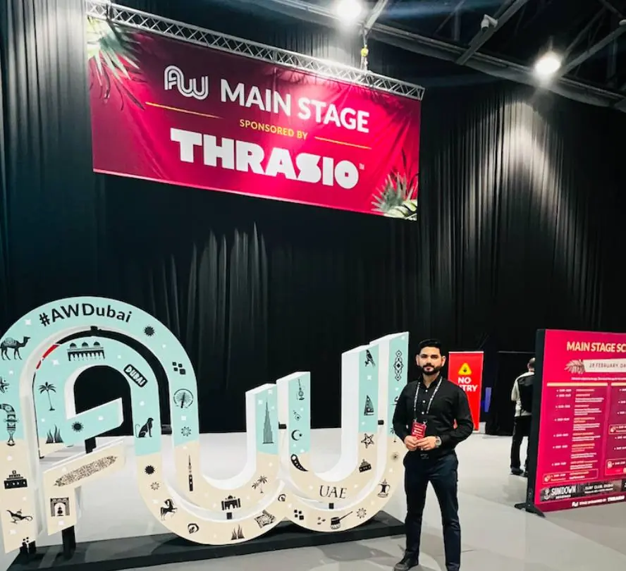 Chandan at Affiliate World Dubai